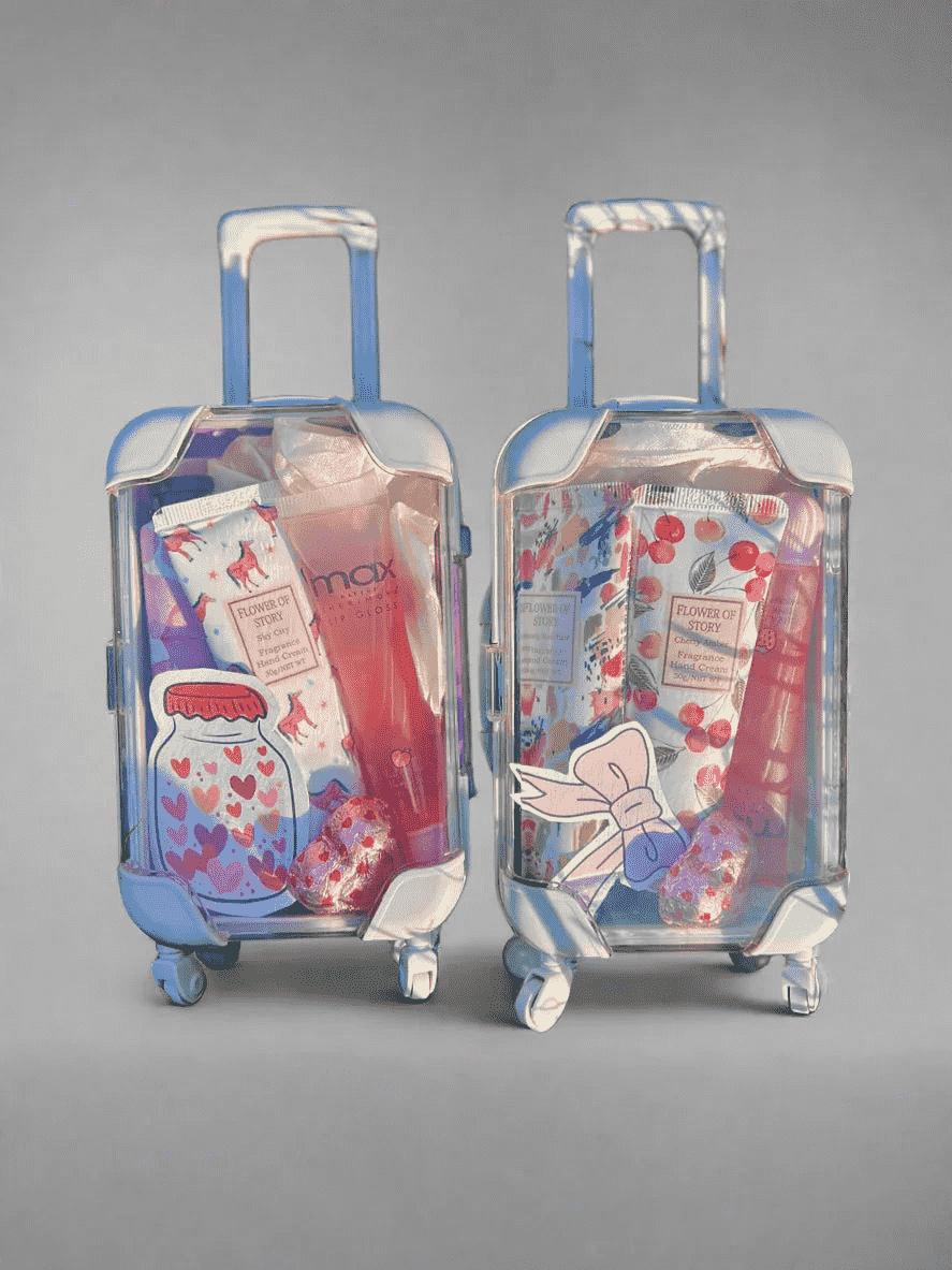 Mini Self-Care Suitcase Gift Bundle – Wellness Kit | Maifir Co