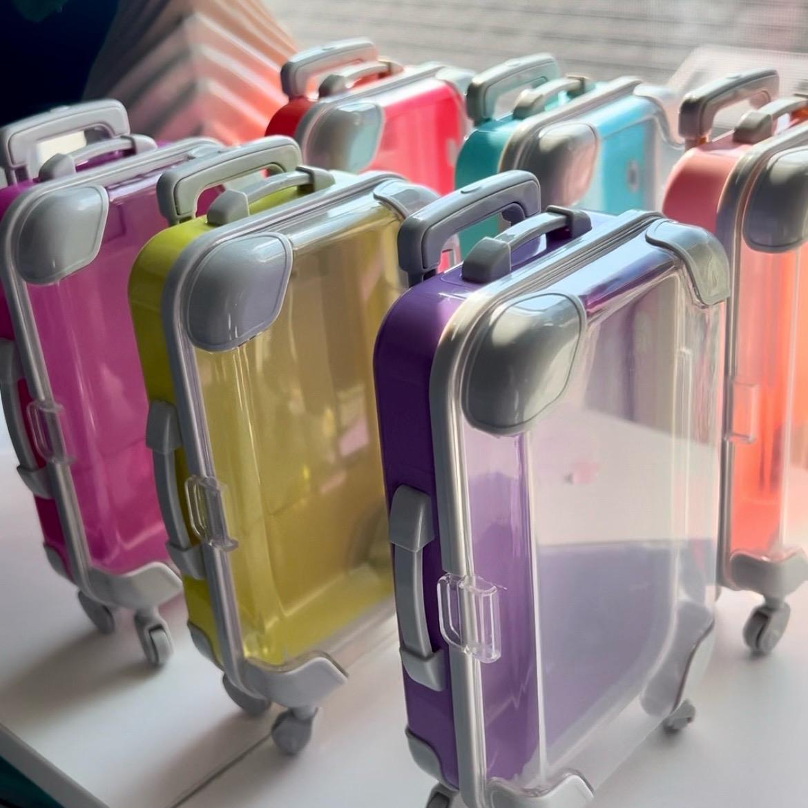 Colorful Mini Suitcase Travel Case