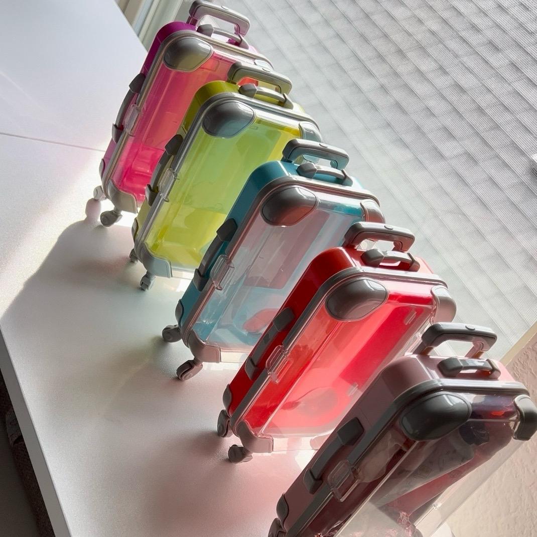 Colorful Mini Suitcase Travel Case