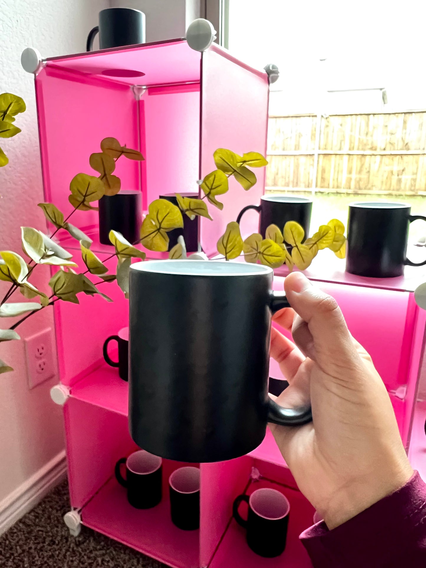 3D Hearts Magic Mug