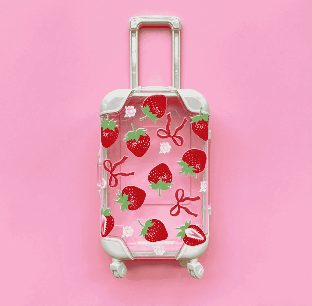 Strawberry Mini Suitcase