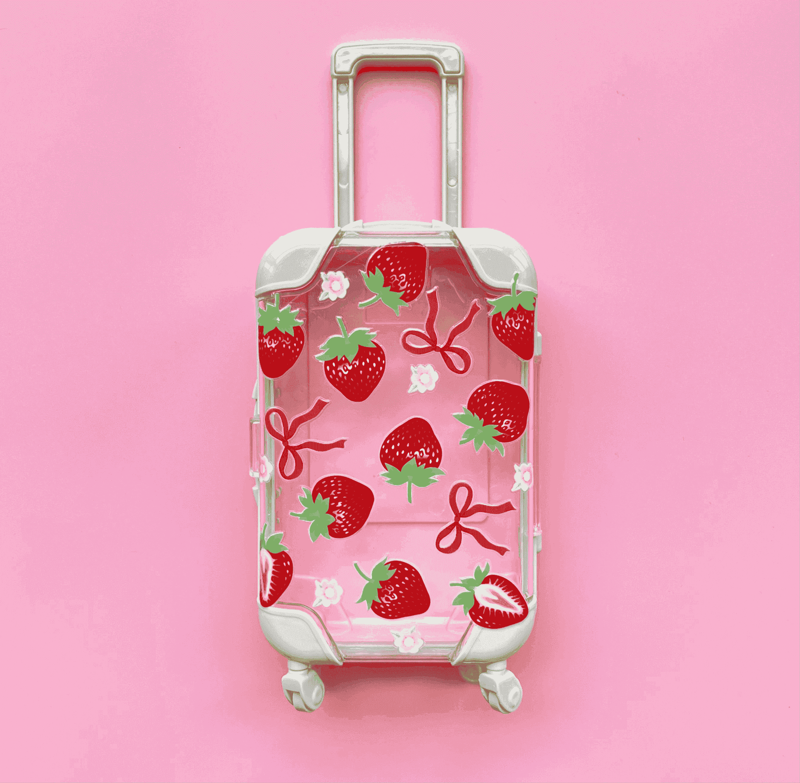 Strawberry Mini Suitcase