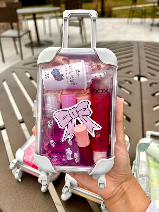 Mini Suitcase Lipgloss Bundle