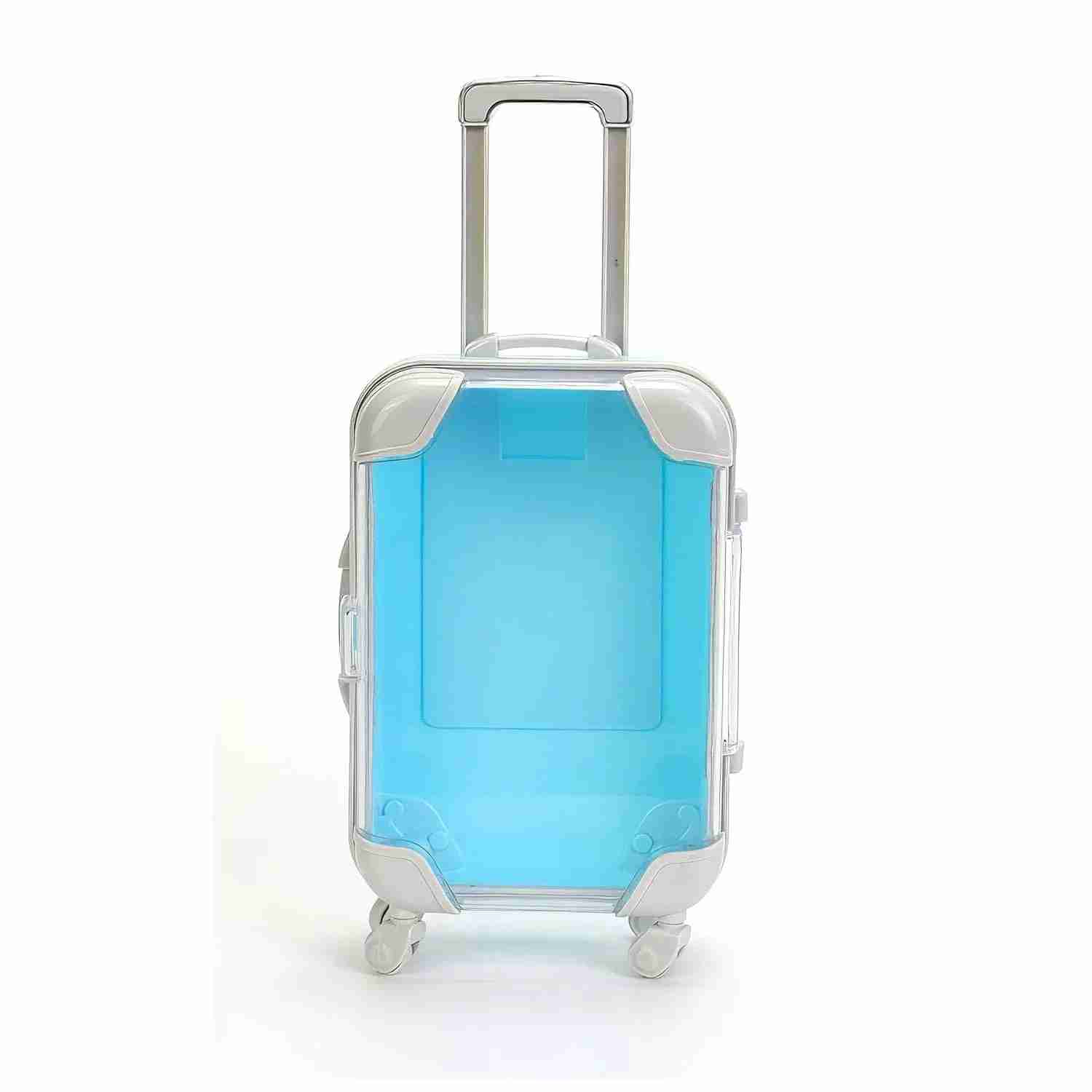 Colorful Mini Suitcase Travel Case Blue