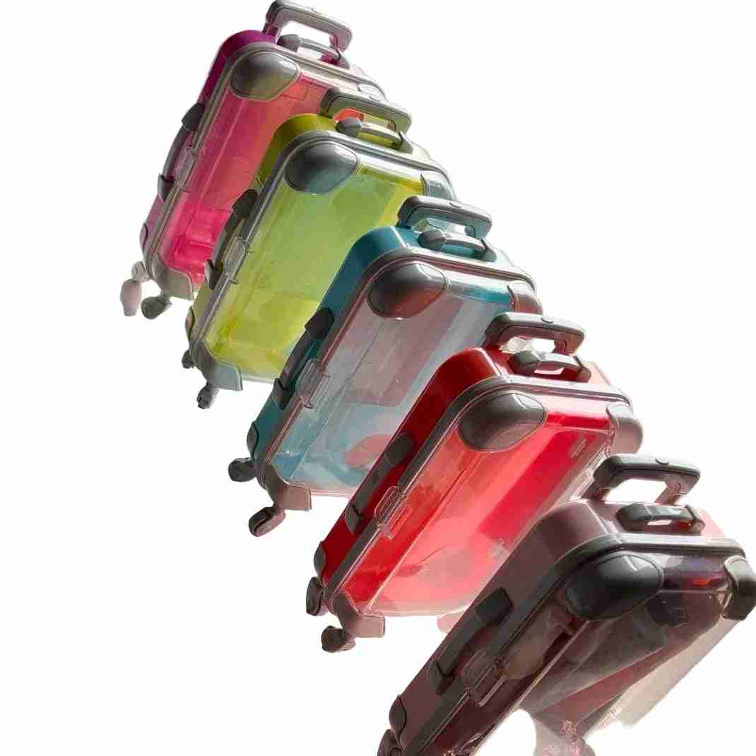 Colorful Mini Suitcase Travel Case