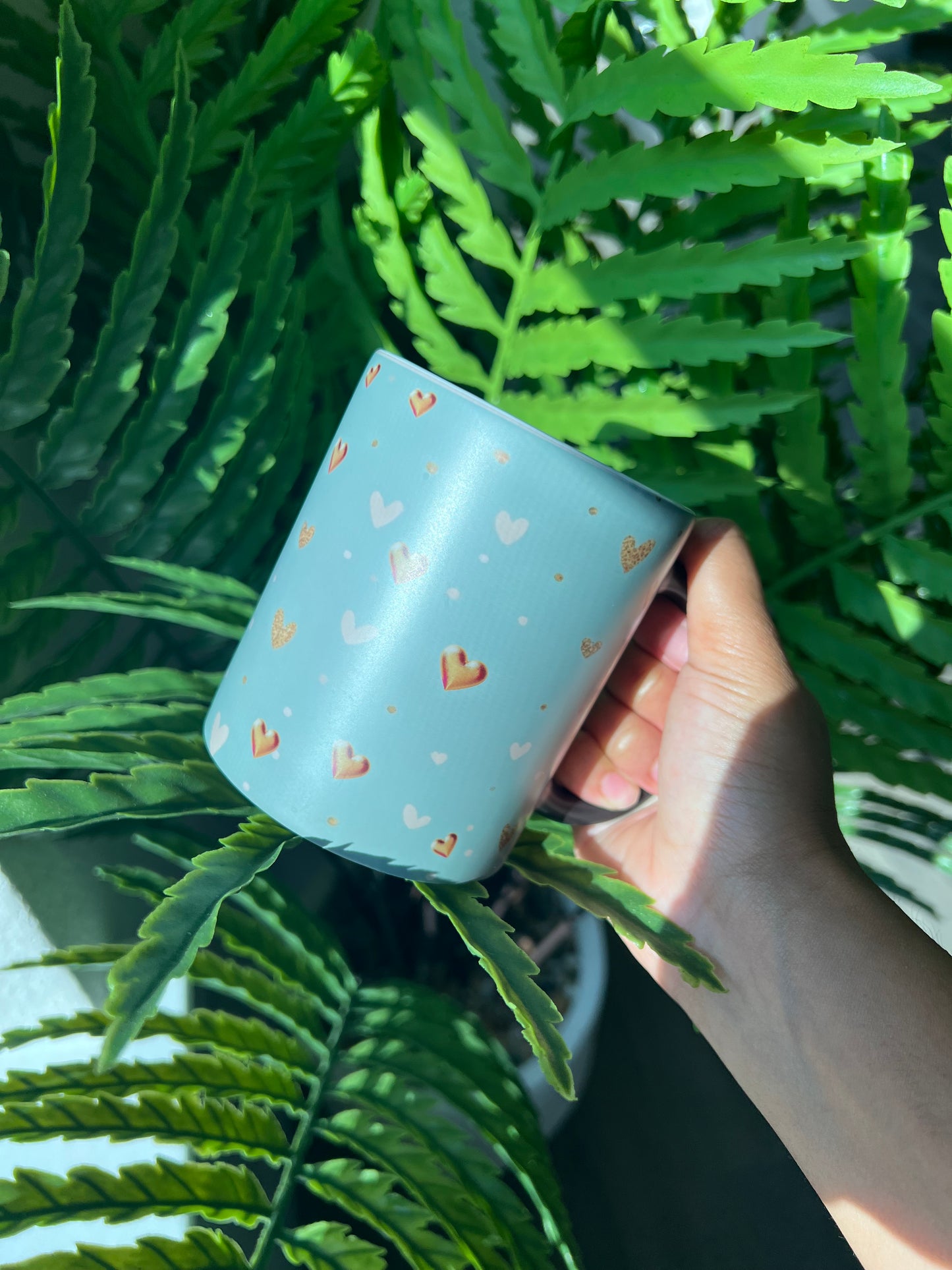 Mint Blue Magic Mug