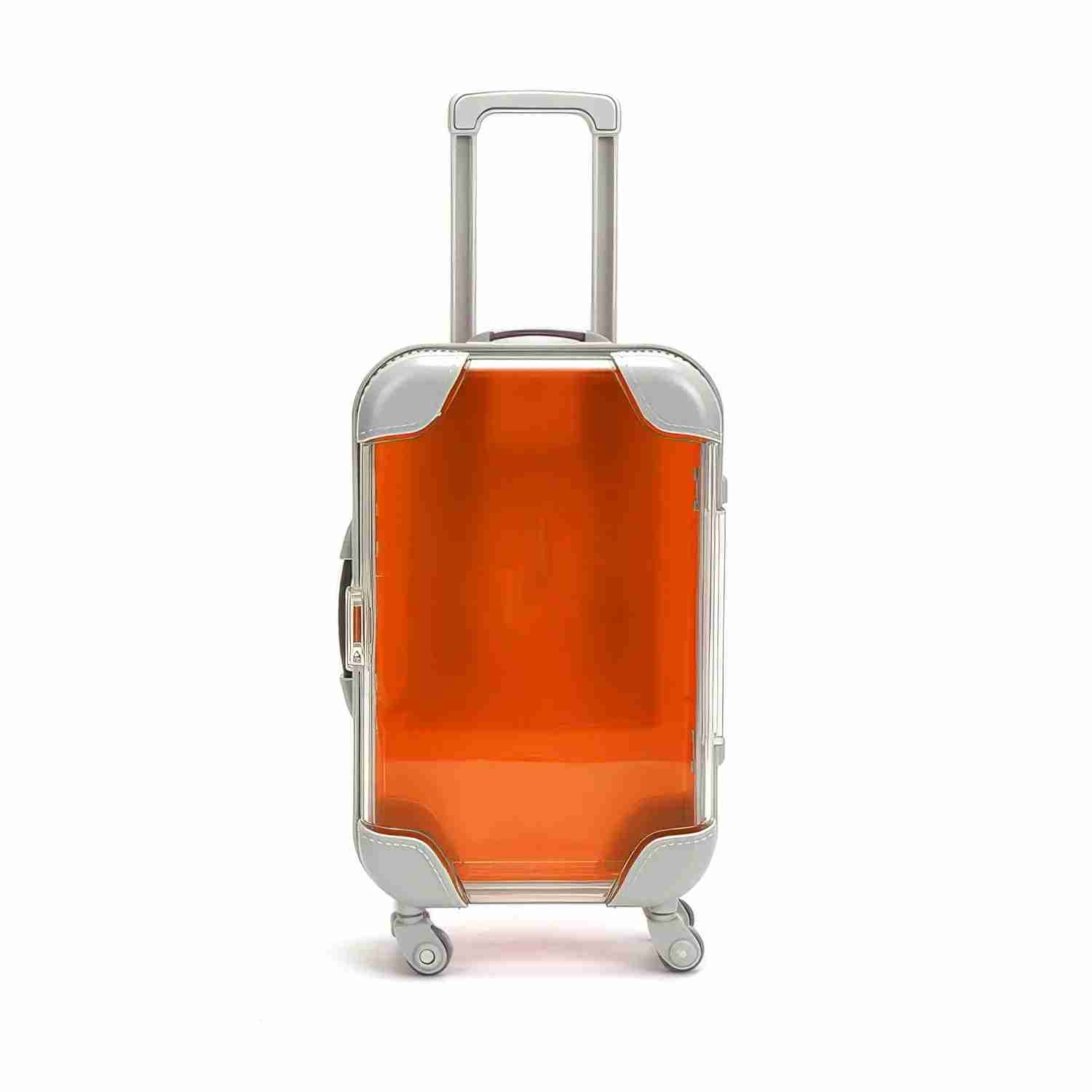 Colorful Mini Suitcase Travel Case Orange