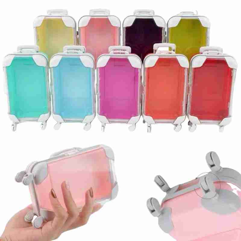 Colorful Mini Suitcase Travel Case